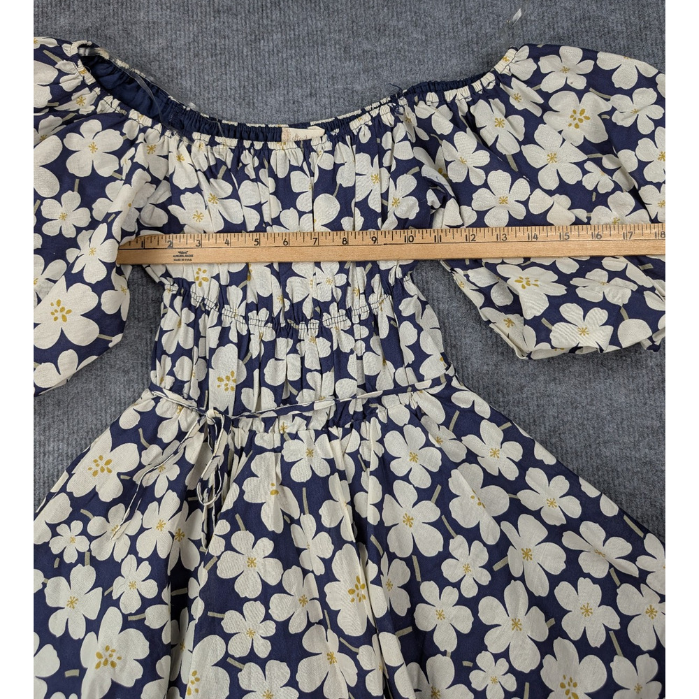 Altard State Mini Dress Womens Small Floral Cottage Milkmaid Puff Sleeve Garden - Picture 4 of 7